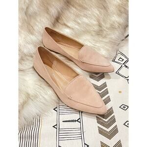 Kelly and Katie beige pointed toe flat shoes size 6.5